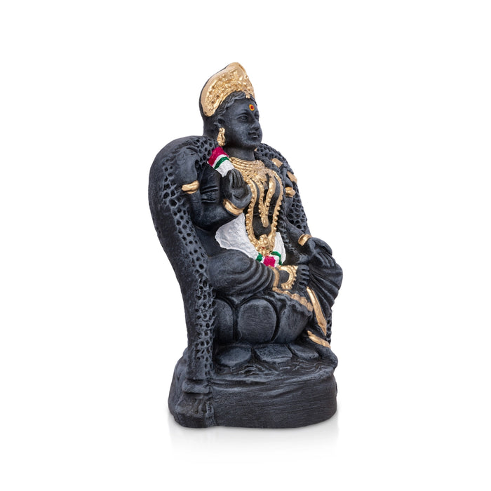 Balambigai Statue Clay Golu Bommai - 9 X 5 Inches | Giri Golu Doll/ Navaratri Golu Bomma/ Gombe/ Bommai - Clay Kolu Bommai