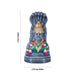 Karumariyamman Clay Golu Bommai - 9 x 4.75 Inches | Giri Golu Doll/ Navaratri Golu Bomma/ Gombe/ Bommai - Clay Kolu Bommai