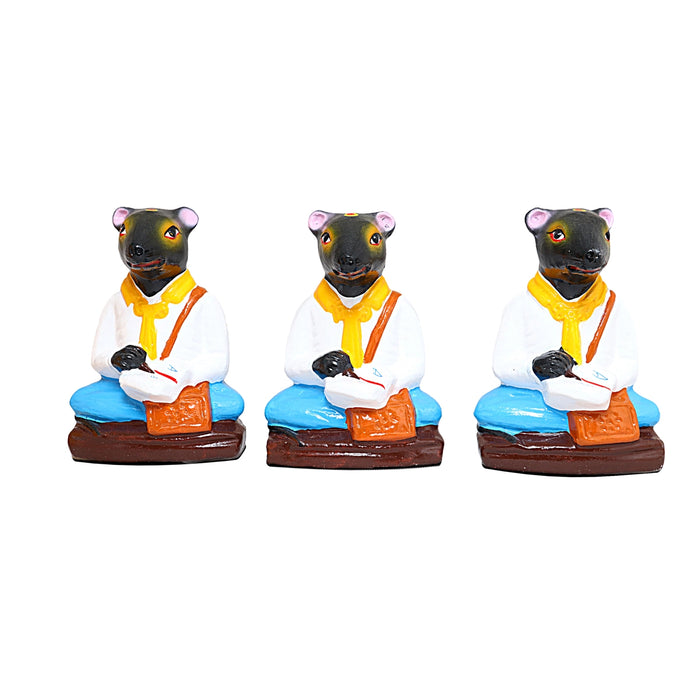 Gurukulam Ganesh Murti Paper Mache Golu Bommai Set- 16 X 12 Inches | Giri Golu Doll/Navaratri Golu Bommai/Gombe - Paper Mache Kolu Bommai