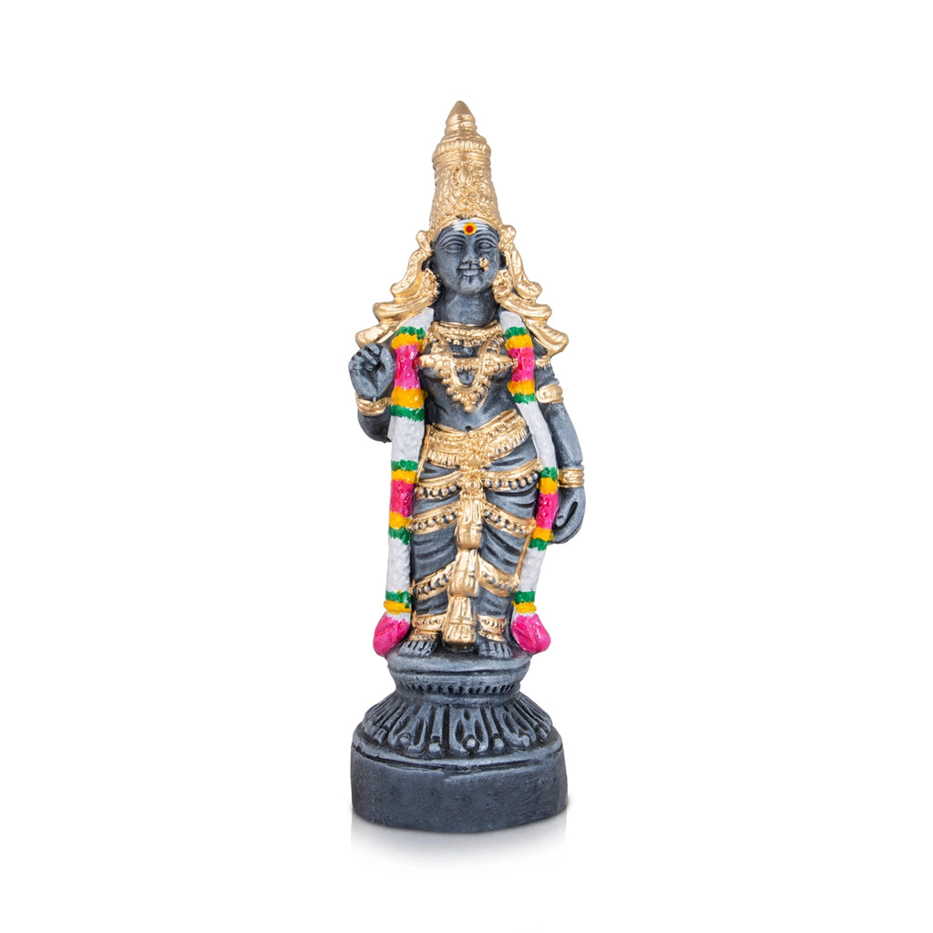 Meenakshi Clay Golu Bommai - 12 x 4 Inches | Giri Golu Doll/ Navaratri Golu Bomma/Gombe/Bommai