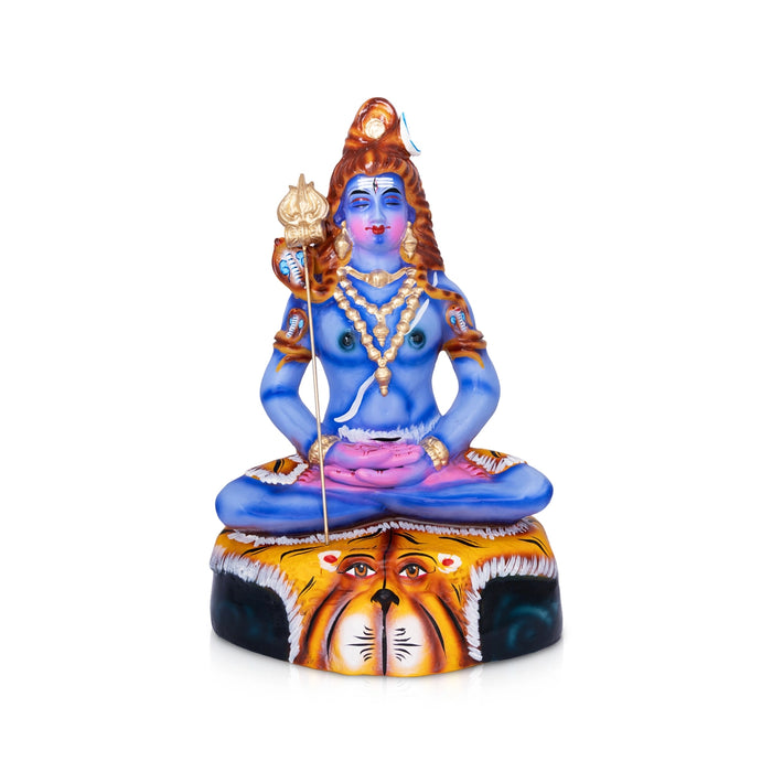 Shivan Paper Mache Golu Bommai - 19 x 12 Inches | Giri Golu Doll/ Navaratri Golu Bomma/ Gombe/ Bommalu