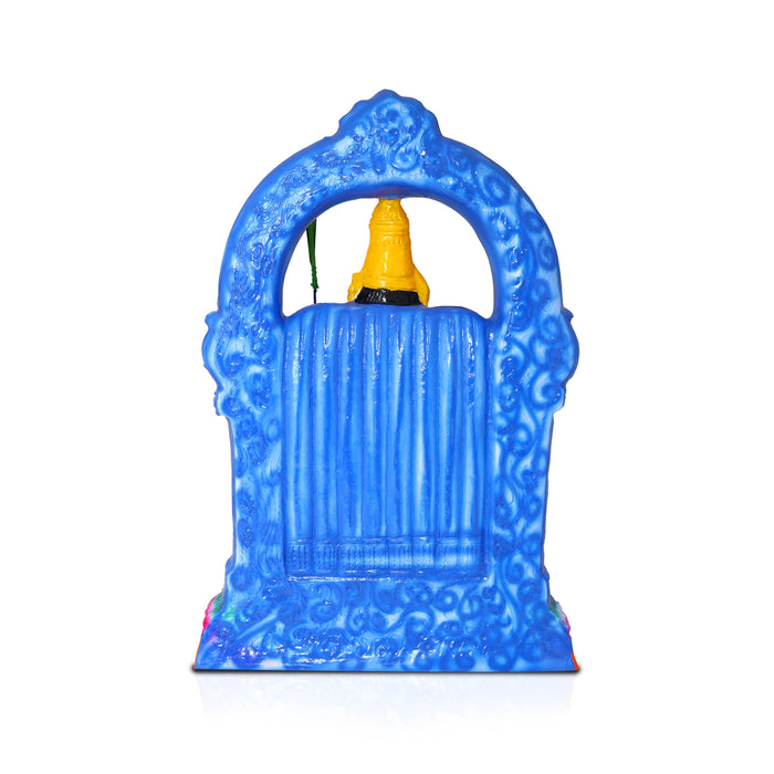 Kamakshi Amman Paper Mache Golu Bommai - 17 x 11 Inches | Giri Navaratri Golu Doll/ Kolu Bomma/ Gombe