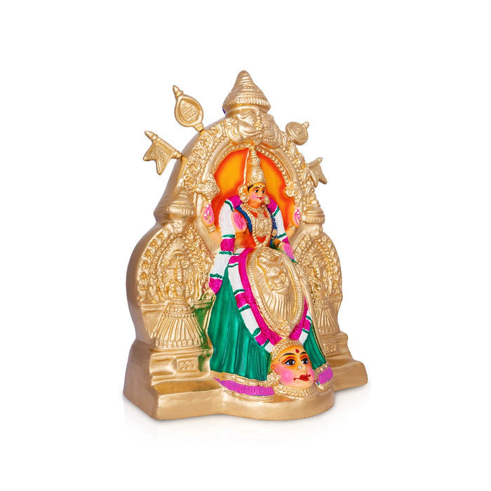 Mookambikai Paper Mache Golu Bommai - 17 x 12.5 Inches | Giri Golu Doll/ Navaratri Kolu Bommalu/ Bommai