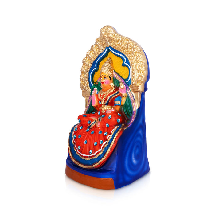 Sharadhambal Paper Mache Golu Bommai - 16 x 9 Inches | Giri Golu Doll/ Navaratri Golu Bomma/ Gombe/ Bommai