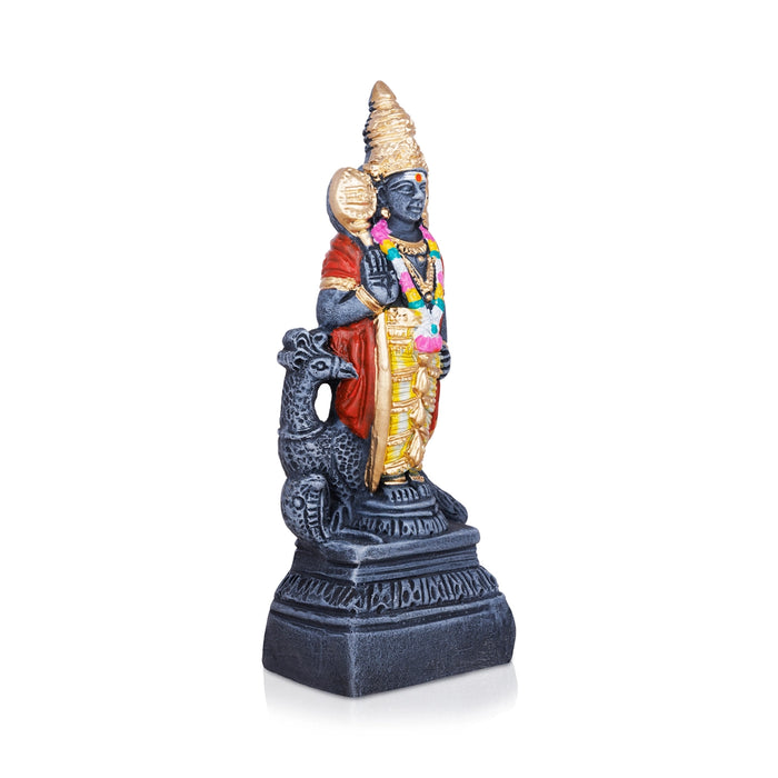 Kalvettu Murugan Stone Finish Clay Golu Bommai | Giri Golu Doll/ Navaratri Golu Bomma/ Gombe/ Bommai