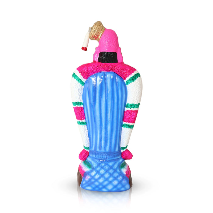 Andal Devi Paper Mache Golu Bommai - 17 x 7 Inches | Giri Golu Doll/ Navaratri Golu Bomma/ Gombe/ Bommai