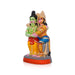 Ram Hanuman Murti Clay Golu Bommai - 12 X 6.5 Inches | Giri Golu Doll/ Navaratri Golu Bommai/ Gombe - Clay Kolu Bommai