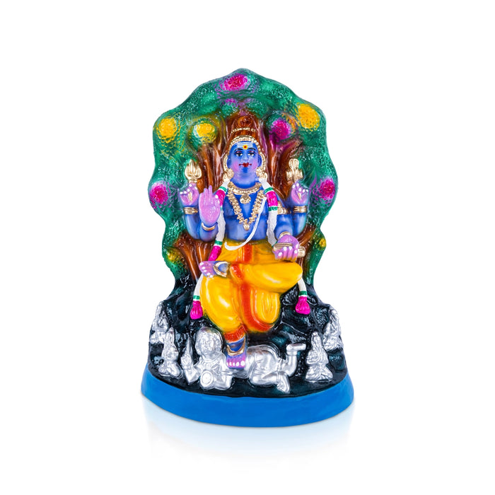 Dakshinamoorti Paper Mache Golu Bommai - 15 x 10 Inches | Giri Golu Doll/ Navaratri Golu Bomma/ Dasara Doll