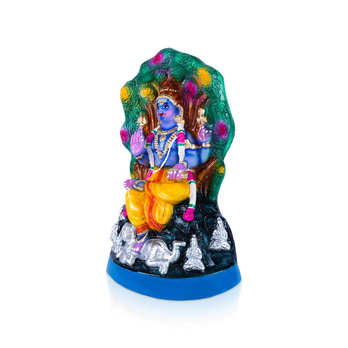 Dakshinamoorti Paper Mache Golu Bommai - 15 x 10 Inches | Giri Golu Doll/ Navaratri Golu Bomma/ Dasara Doll