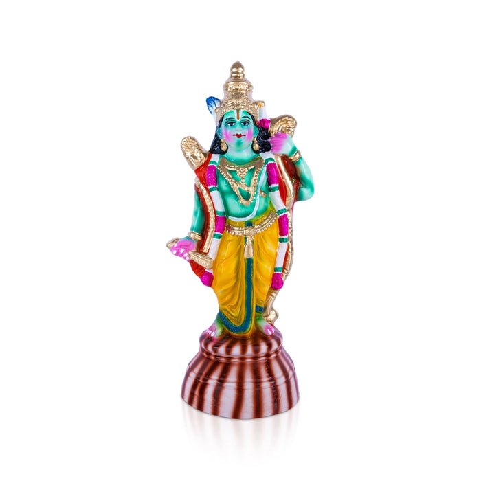 Ramar Paper Mache Golu Bommai Set - 13.5 x 4.5 Inches | Giri Golu Doll/ Navaratri Golu Bommalu/ Gombe