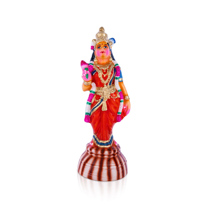 Ramar Paper Mache Golu Bommai Set - 13.5 x 4.5 Inches | Giri Golu Doll/ Navaratri Golu Bommalu/ Gombe