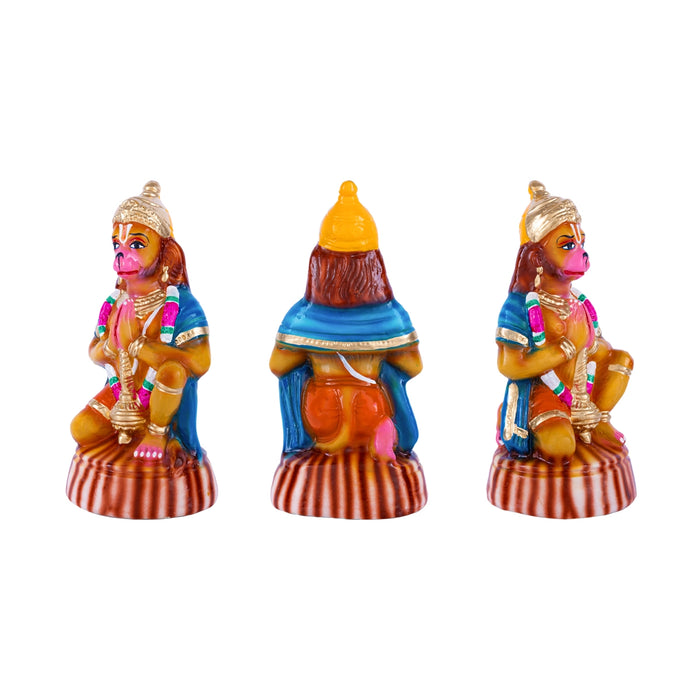 Ramar Paper Mache Golu Bommai Set - 13.5 x 4.5 Inches | Giri Golu Doll/ Navaratri Golu Bommalu/ Gombe