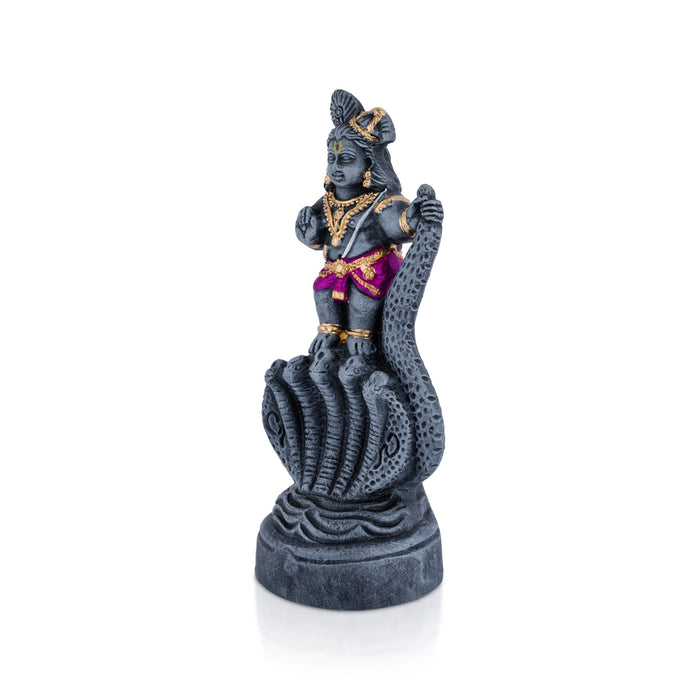 Kalinga Nartanam Clay Golu Bommai - 11.5 x 4.5 Inches | Giri Golu Doll/ Navaratri Kolu Bomma/ Gombe
