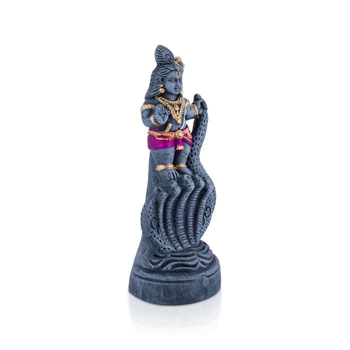 Kalinga Nartanam Clay Golu Bommai - 11.5 x 4.5 Inches | Giri Golu Doll/ Navaratri Kolu Bomma/ Gombe