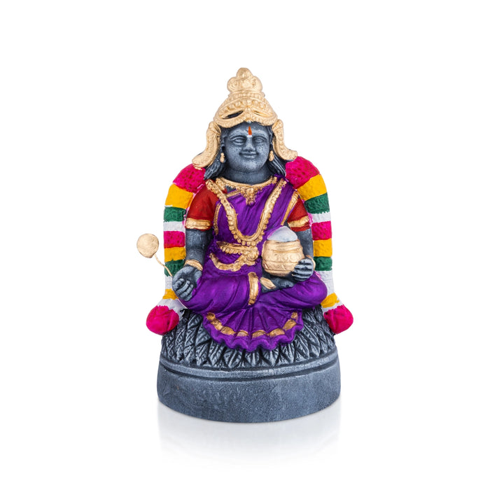 Annapoorni Clay Golu Bommai - 9.3 x 5 Inches | Giri Golu Doll/ Navaratri Kolu Bomma/Gombe/Bommai