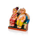 Uncle Aunty Iyer Clay Golu Bommai - 7 X 7 Inches | Giri Golu Doll/ Navaratri Golu Bomma/ Gombe/ Bommai - Clay Kolu Bommai