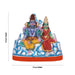 Shiv Family Murti Gnana Pazham Clay Golu Bommai Set- 8 X 9 Inches | Giri Golu Doll/ Navaratri Golu Bommai/Gombe - Clay Kolu Bommai