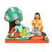 Unique Navaratri Golu design for authentic golu bommai set arrangements