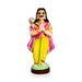 Akshaya Patra Clay Golu Doll Set - 8 x 4 Inches | Golu Doll/ Navaratri Golu Bomma/ Gombe/ Bommai - Clay Kolu Bommai