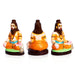 Akshaya Patra Clay Golu Doll Set - 8 x 4 Inches | Golu Doll/ Navaratri Golu Bomma/ Gombe/ Bommai - Clay Kolu Bommai