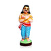 Akshaya Patra Clay Golu Doll Set - 8 x 4 Inches | Golu Doll/ Navaratri Golu Bomma/ Gombe/ Bommai - Clay Kolu Bommai