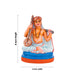 Sangeetha Mummoorthigal Clay Golu Bommai Set - 8 x 6 Inches | Giri Golu Doll/ Navaratri Golu Bomma/Gombe/Bommai - Clay Kolu Bommai