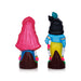 Radha Krishna Murti Clay Golu Bommai Pair - 11 x 4 Inches | Giri Golu Doll/ Navaratri Golu Bomma/ Gombe/Bommai - Clay Kolu Bommai