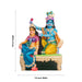 Radhai Alangaram Clay Golu Bommai Set - 10 X 7.5 Inches | Giri Golu Doll/ Navaratri Golu Bommai/ Gombe - Clay Kolu Bommai