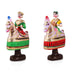 Poikkal Kuthirai Paper Mache Golu Bommai pair - 12 x 8 Inches | Giri Golu Doll/Navaratri Golu Bomma/Gombe/Bommai - Paper Mache Kolu Bommai