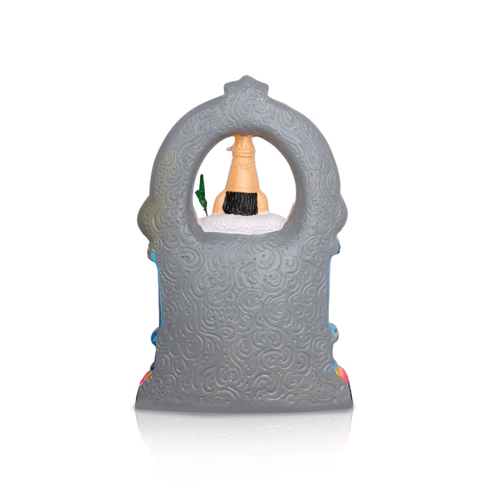 Kamakshi Devi Paper Mache Golu Bommai - 12 x 8 Inches | Giri Golu Doll/ Navaratri Golu Bomma/ Gombe/ Bommai