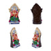 Kanchi Divya Desam Clay Golu Bommai Set - 12 x 6.5 Inches | Giri Golu Doll/ Navaratri Golu Bomma/Gombe/Bommai - Clay Kolu Bommai