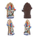 Kanchi Divya Desam Clay Golu Bommai Set - 12 x 6.5 Inches | Giri Golu Doll/ Navaratri Golu Bomma/Gombe/Bommai - Clay Kolu Bommai