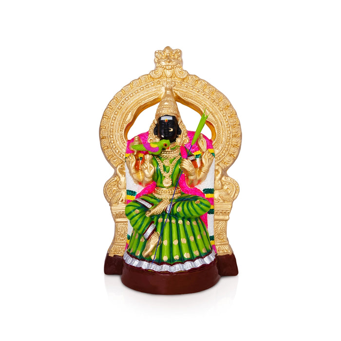 Kaligambal Paper Mache Golu Bommai - 16 x 10 Inches | Giri Golu Doll/ Navaratri Kolu Bomma/ Bommai