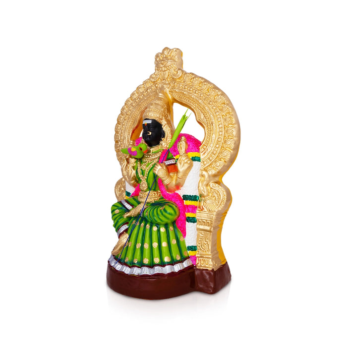 Kaligambal Paper Mache Golu Bommai - 16 x 10 Inches | Giri Golu Doll/ Navaratri Kolu Bomma/ Bommai
