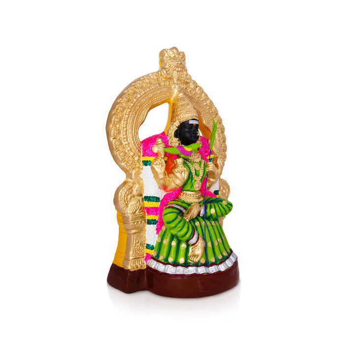 Kaligambal Paper Mache Golu Bommai - 16 x 10 Inches | Giri Golu Doll/ Navaratri Kolu Bomma/ Bommai
