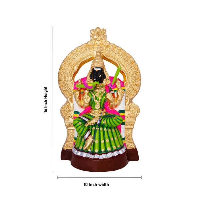 Kaligambal Paper Mache Golu Bommai - 16 x 10 Inches | Giri Golu Doll/ Navaratri Kolu Bomma/ Bommai