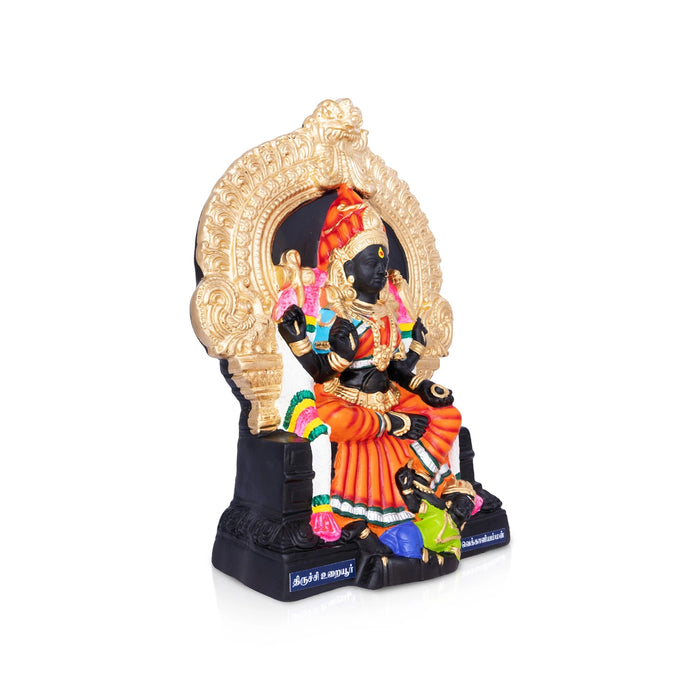 Vekkali Amman Paper Mache Golu Bommai - 16 x 11.5 Inches | Giri Golu Doll/ Navaratri Golu Bomma/ Dasara Doll