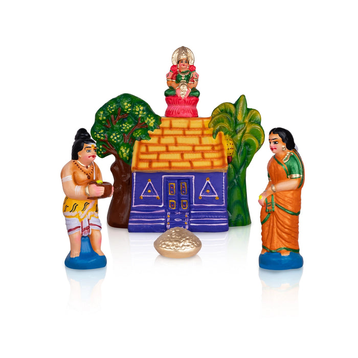 Decorative Navaratri Golu ideal for enhancing your golu bommai set setup