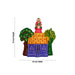 Kanakadhara Clay Golu Bommai Set - 12 x 12 Inches | Giri Golu Doll/ Navaratri Golu Bomma/ Gombe/ Bommai - Clay Kolu Bommai