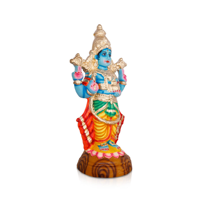 Dhanvantari Clay Golu Bommai - 15 x 7 Inches | Giri Golu Doll/ Navaratri Golu Bomma/Gombe/Bommai