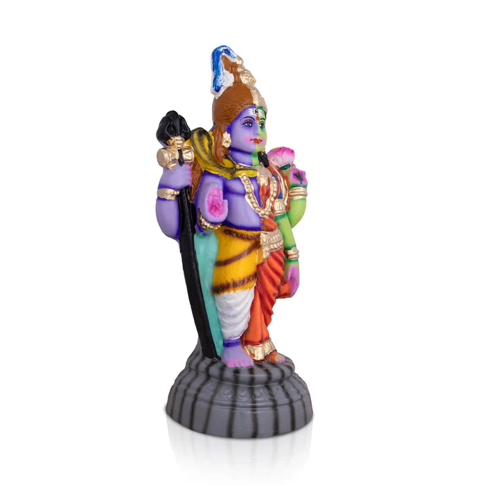 Ardhanarishvarar Idol Clay Golu Bommai – 12 X 6 Inches | Giri Golu Doll / Navaratri Gombe / Bommai