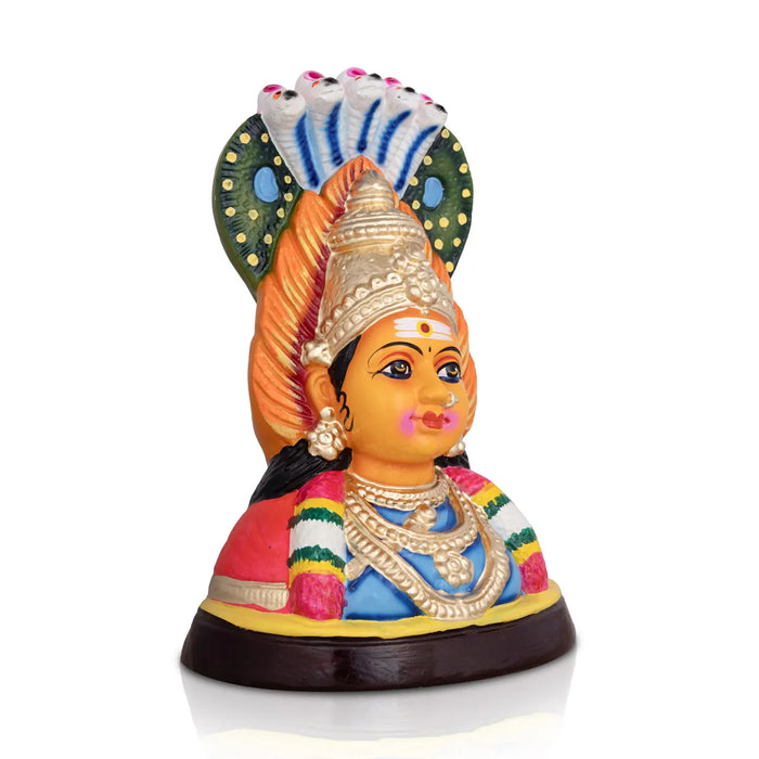 Sirasu Amman Clay Golu Bommai – 12 X 8 Inches | Giri Golu Doll / Navaratri Golu Bomma / Gombe / Bommai