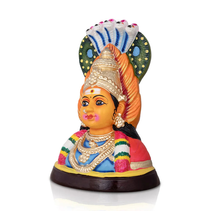 Sirasu Amman Clay Golu Bommai – 12 X 8 Inches | Giri Golu Doll / Navaratri Golu Bomma / Gombe / Bommai