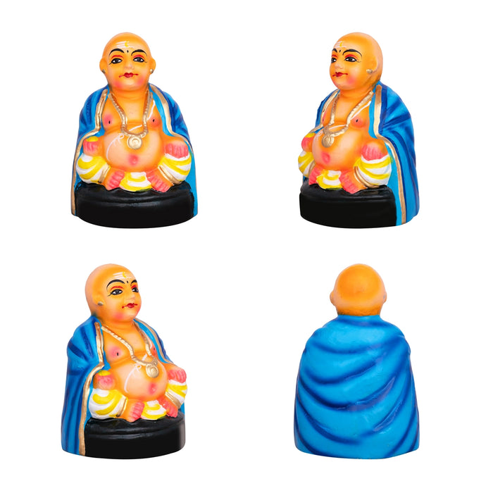 Thatha Patti Clay Golu Bommai Pair