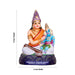 Annamaiya Perumal Thalattu Clay Golu Bommai Set - 11 x 6 Inches | Giri Golu Doll/ Navaratri Golu Bomma/ Gombe/ Bommai - Clay Kolu Bommai