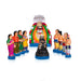 Beautiful Navaratri Golu used in festive golu bommai set and Navarathri Golu celebrations