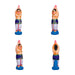 Shiv Ling Murti Pradosham Clay Golu Bommai Set - 11 x 7 Inches | Giri Golu Doll/Navaratri Golu Bomma/Gombe/Bommai - Clay Kolu Bommai