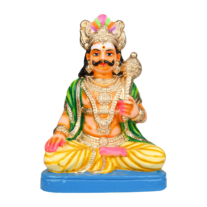 Maya Bazar Clay Golu Bommai Set - 14 x 9 Inches | Giri Golu Doll/ Navaratri Golu Bomma/Gombe/Bommai