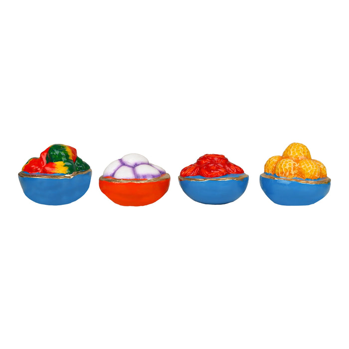 Maya Bazar Clay Golu Bommai Set - 14 x 9 Inches | Giri Golu Doll/ Navaratri Golu Bomma/Gombe/Bommai