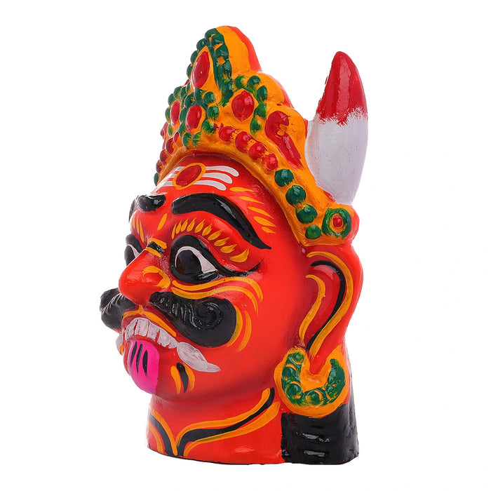 Drishti Thalai Clay Golu Bommai - 12 x 8.5 Inches | Giri Kolu Doll/ Navaratri Gombe/ Golu Bomma/Bommai